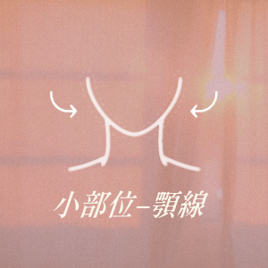 小部位 - 顎線